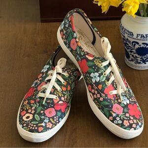 Keds X Rifle Paper Co. Canvas Floral Sneakers